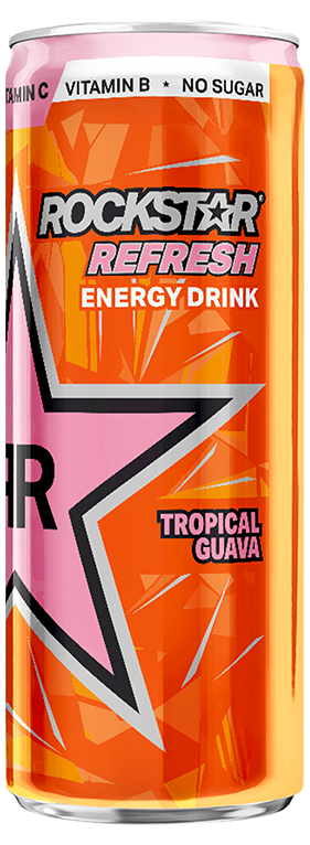 <h3>Rockstar Energy Drink Refresh Tropical Guava</h3>
