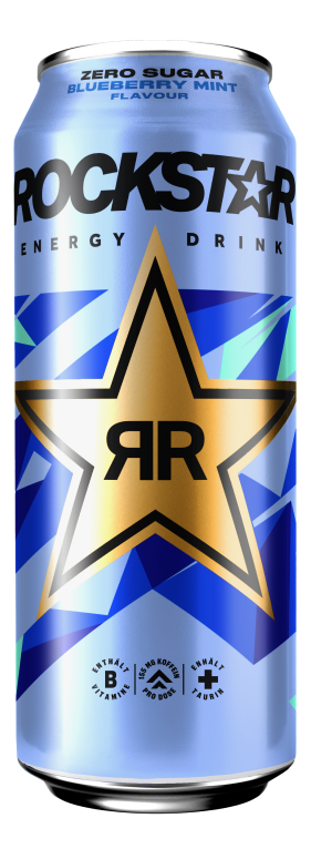 <h3>Rockstar Energy Drink Blueberry Mint</h3>