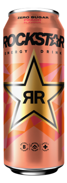 <h3>Rockstar Energy Drink Peach</h3>