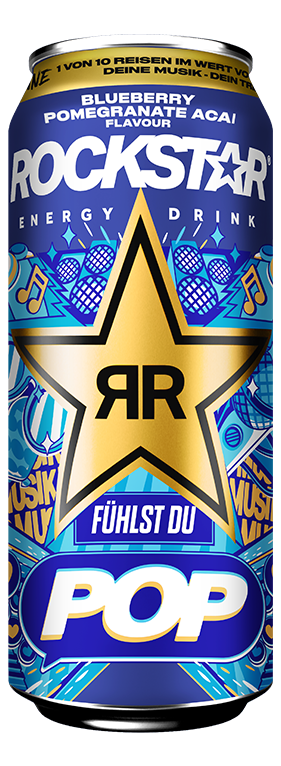 Rockstar Energy Blueberry Pomegranate Acai
