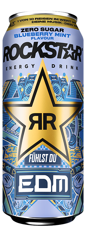 Rockstar Energy Blueberry Mint