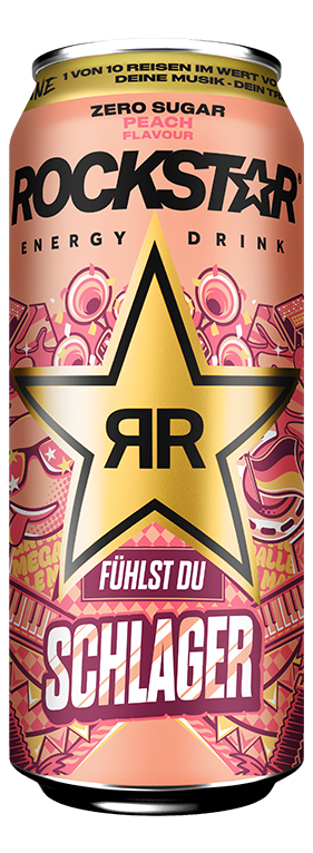 Rockstar Energy Peach Zero