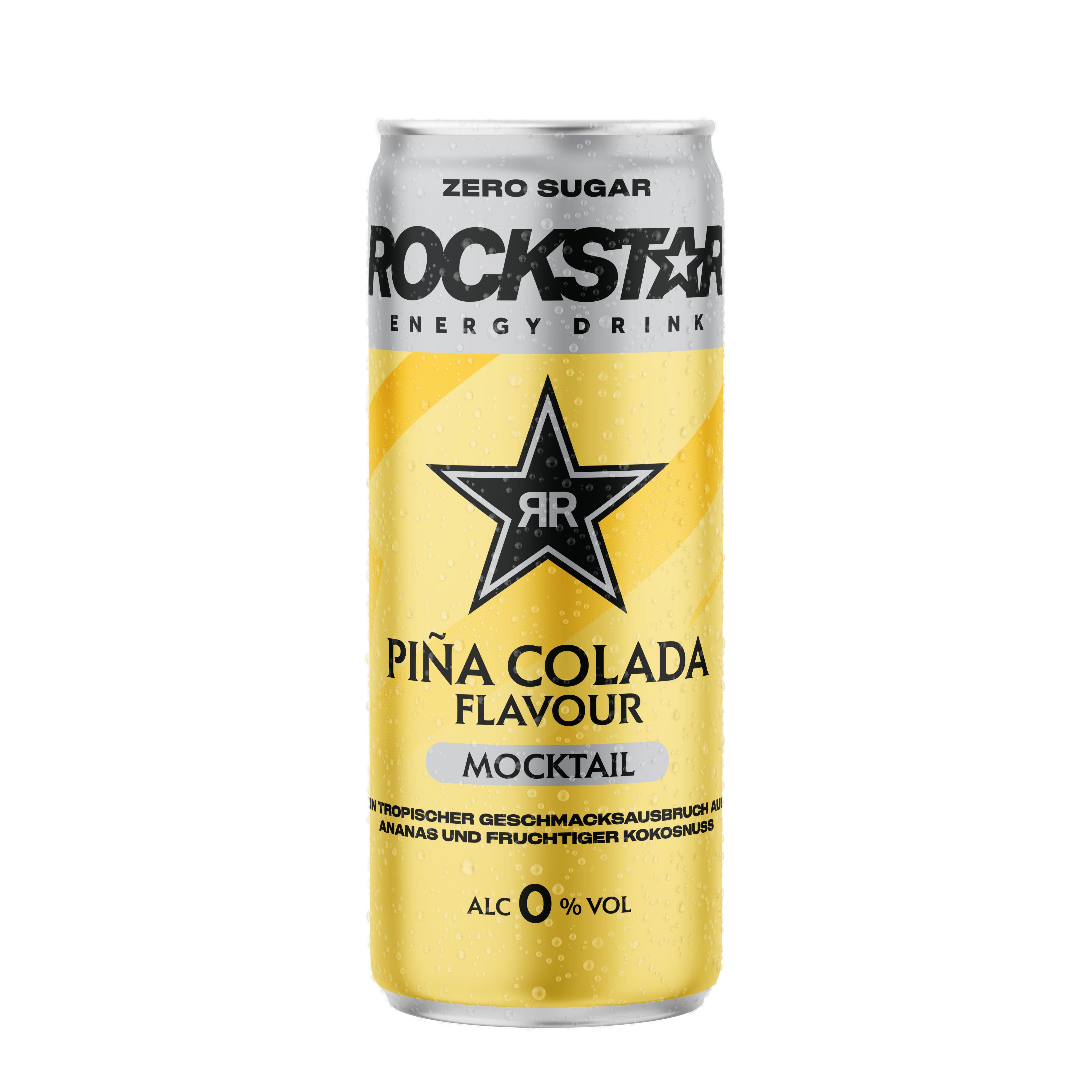ROCKSTAR MOCKTAIL PIÑA COLADA ZERO SUGAR