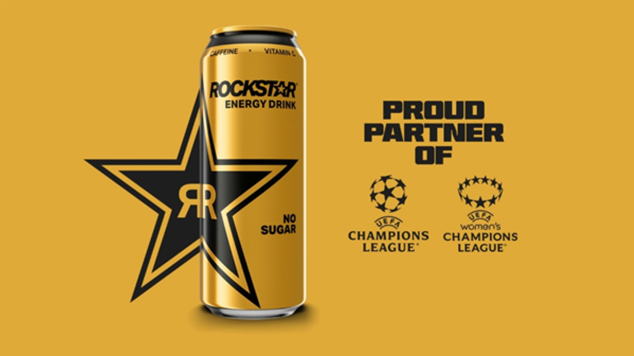 Rockstar® Energy Drink Announces Partnership With UEFA Champions League
